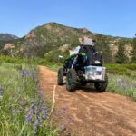 Photo of someone using the terrain hopper as part of the trailability program