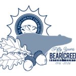 logo of Bear Creek Nature Center's 50th logo