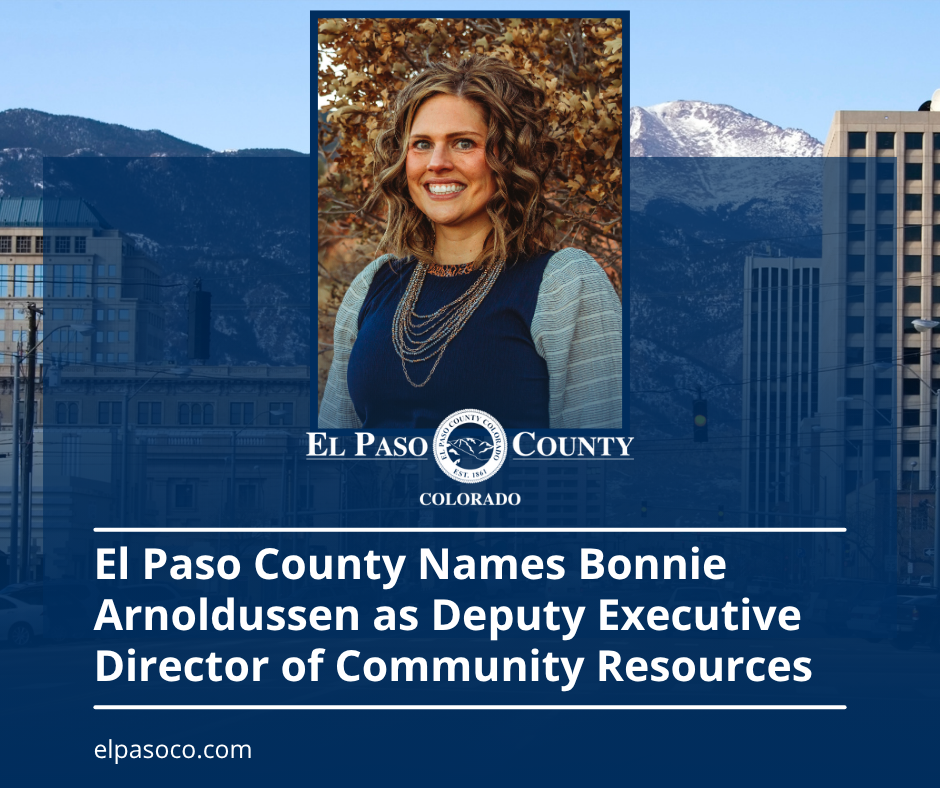 El Paso County Names Bonnie Arnoldussen as Deputy Executive Director of Community Resources