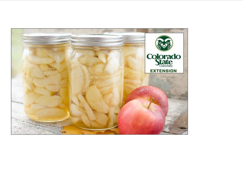 CSU Extension Offers Canning El Paso County Colorado