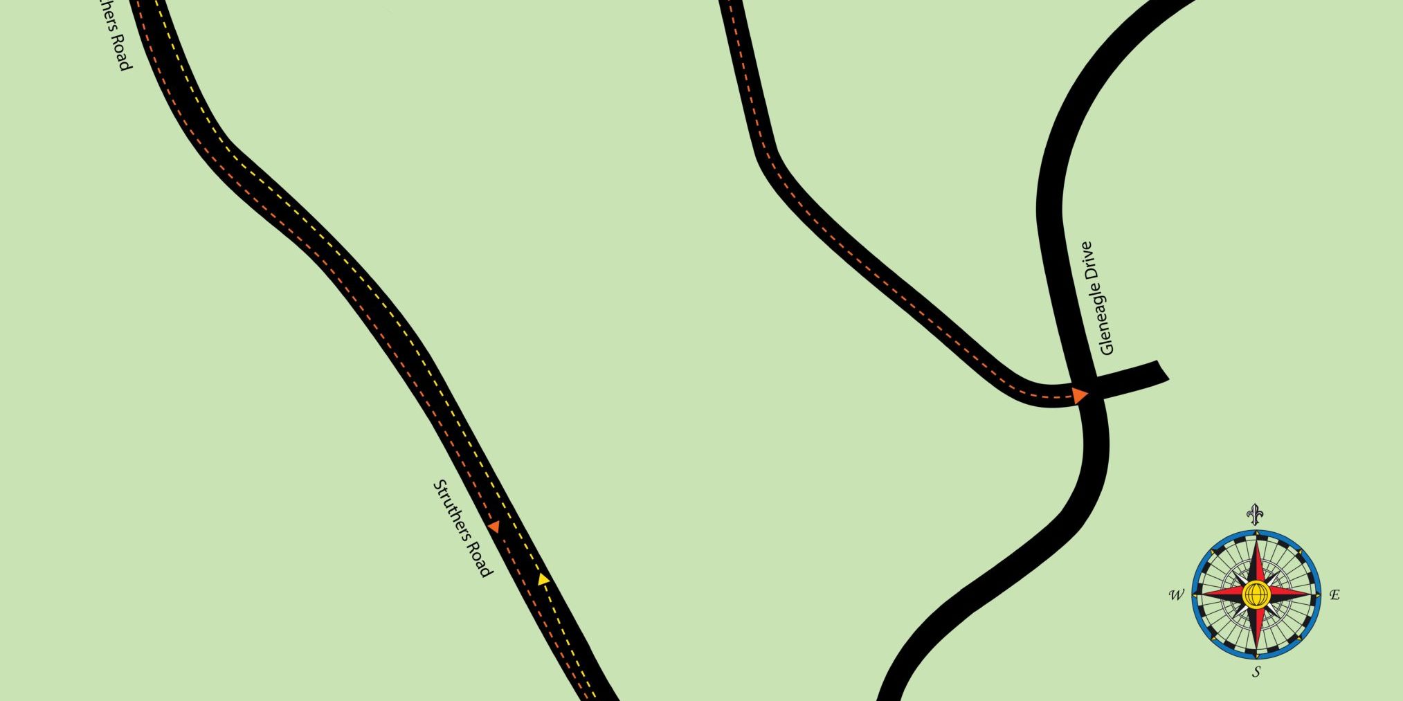 Change to Traffic Patterns at Struthers Road and Gleneagle Drive