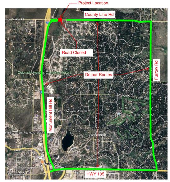 County Line Road Closure