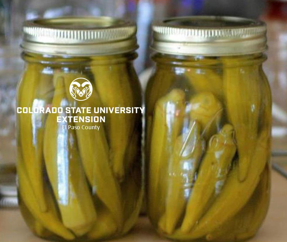 Pickling Technique Class Featuring Okra El Paso County Colorado