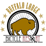 Buffalo Lodge Bicycle Resort logo