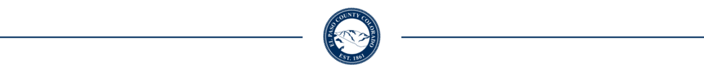 El Paso County seal as a transparent header