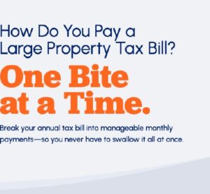 How do you pay a large property tax bill image