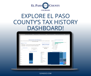 Press Release ImageSocial Media Explore El Paso county's Tax History Dashboard