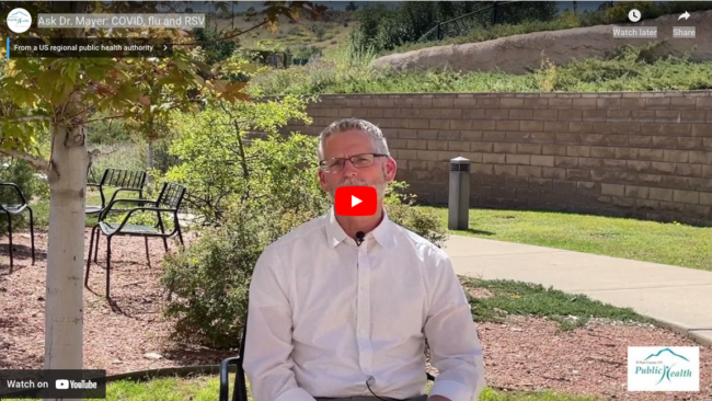 Video still of Dr. Mayer