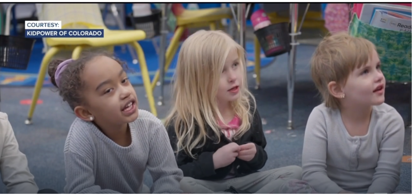 children in Kidpower program