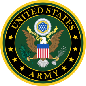 Circular seal for U.S. Army