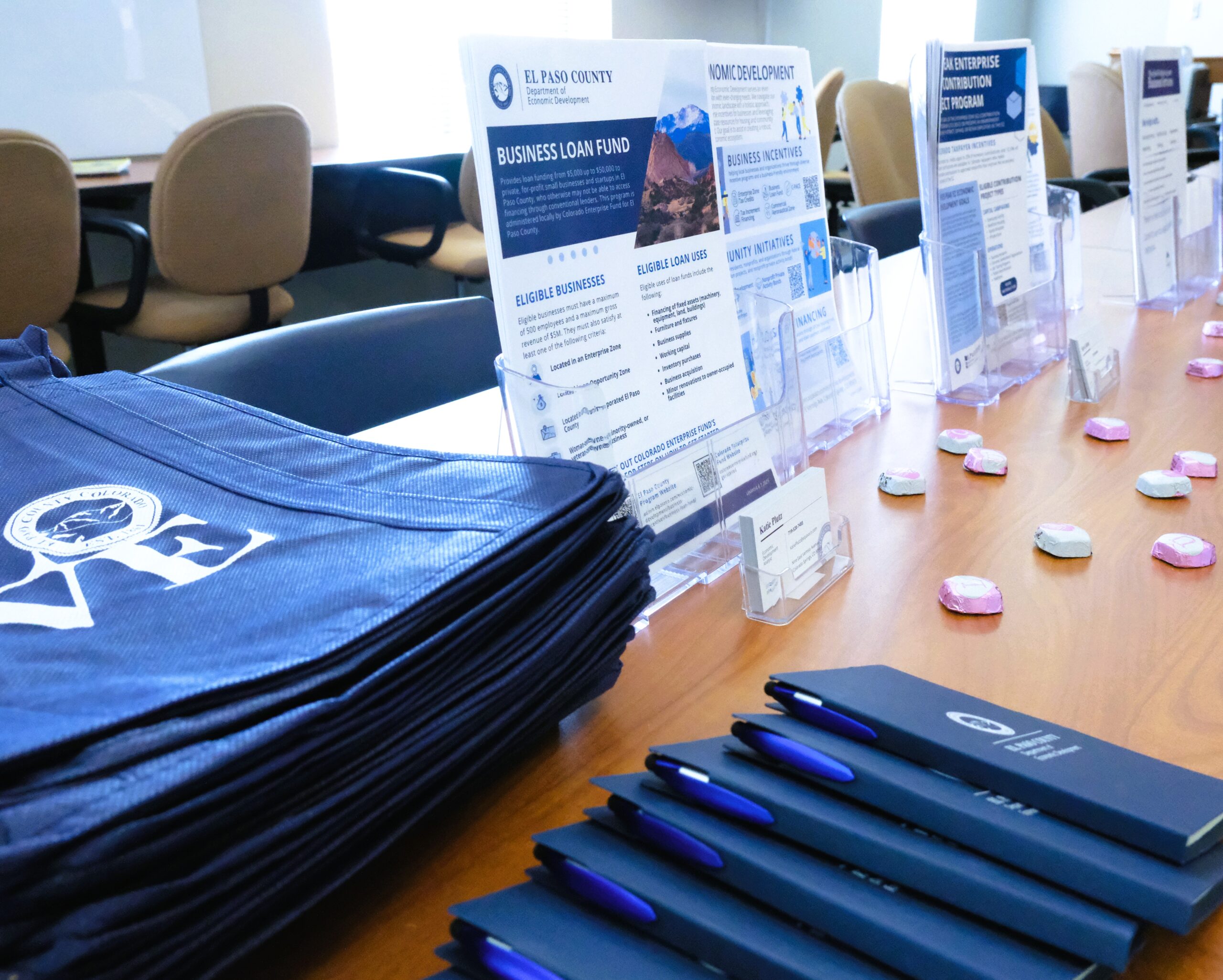 El Paso County hosts a business resources panel at Fountain City Hall.