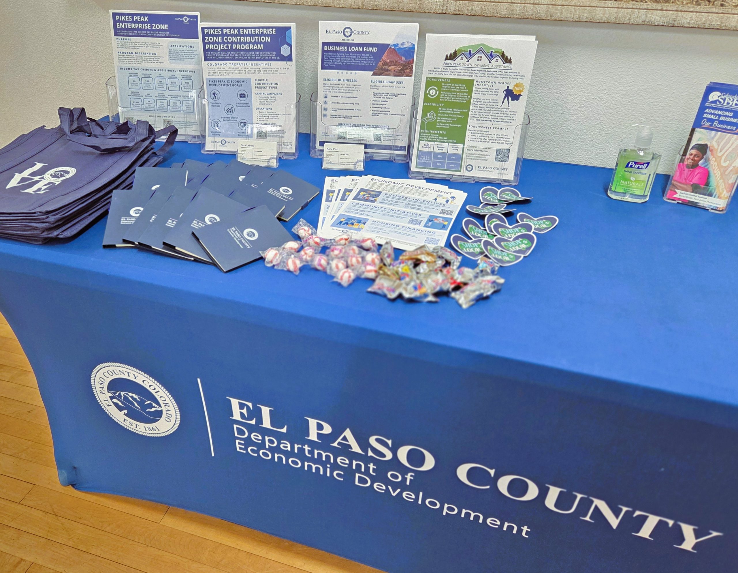 Business Event 4.2.26 Resource Table El Paso County Economic Development hosts a Business Resources event.