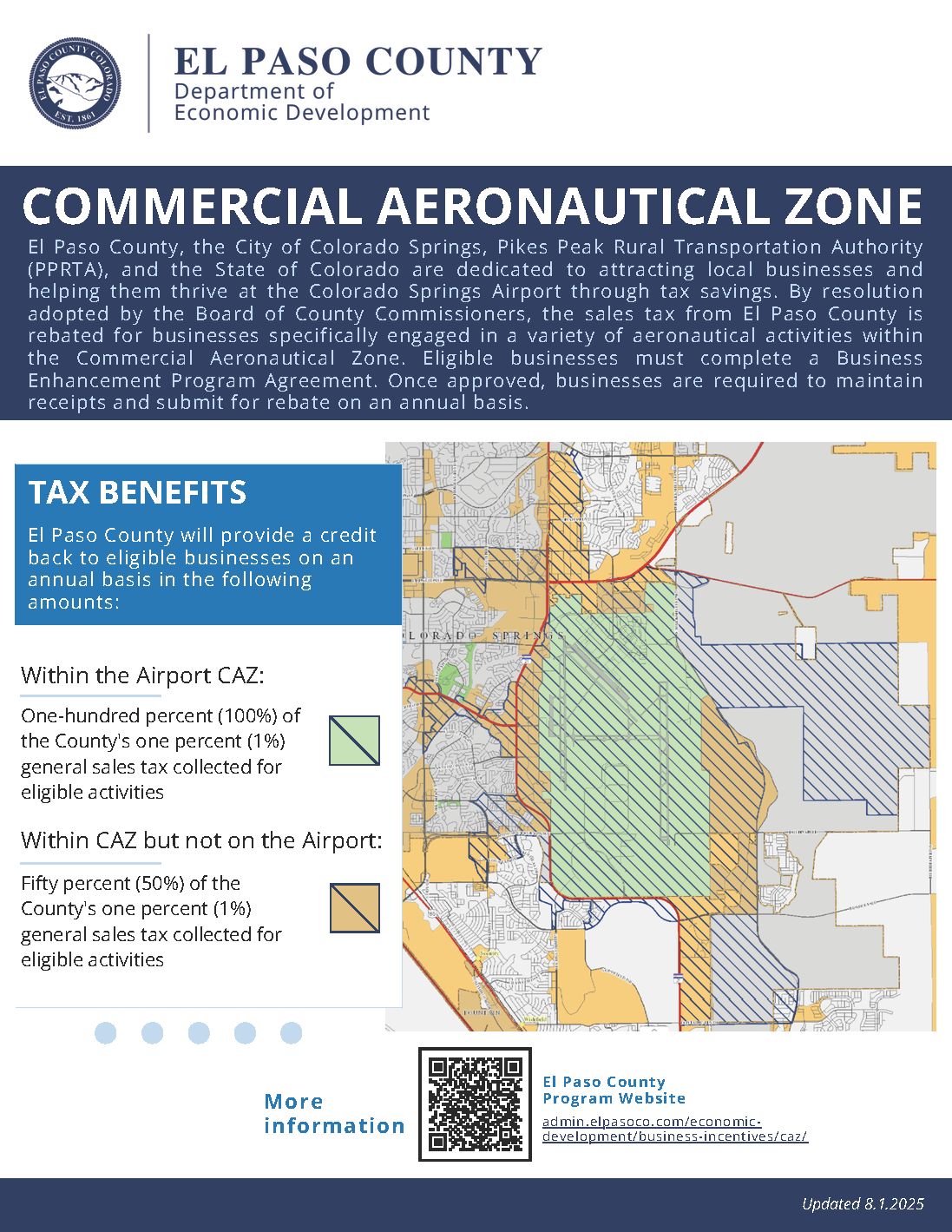 Commercial Aeronautical Zone Flyer 2025
