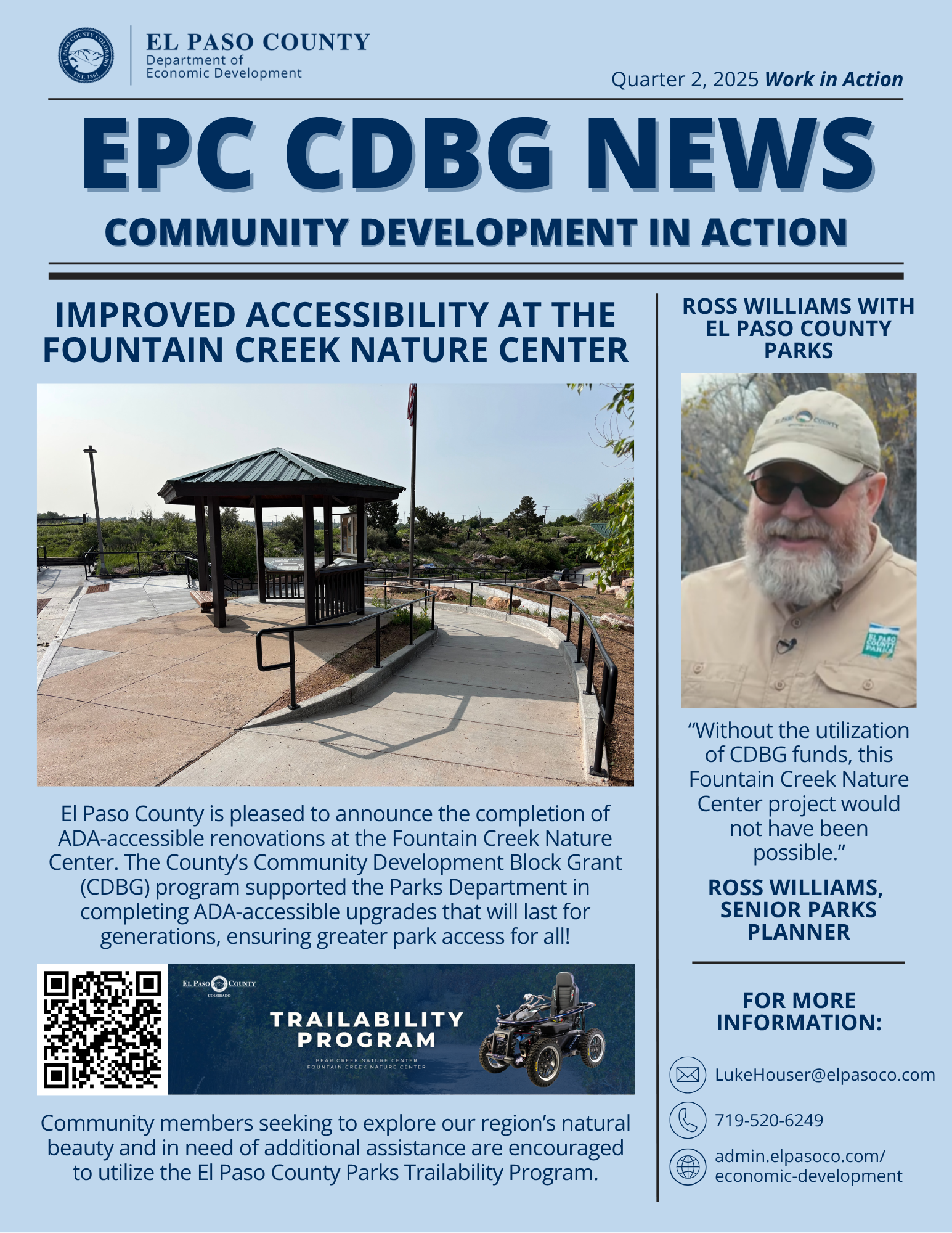 Community Development Work in Action Q2 2025