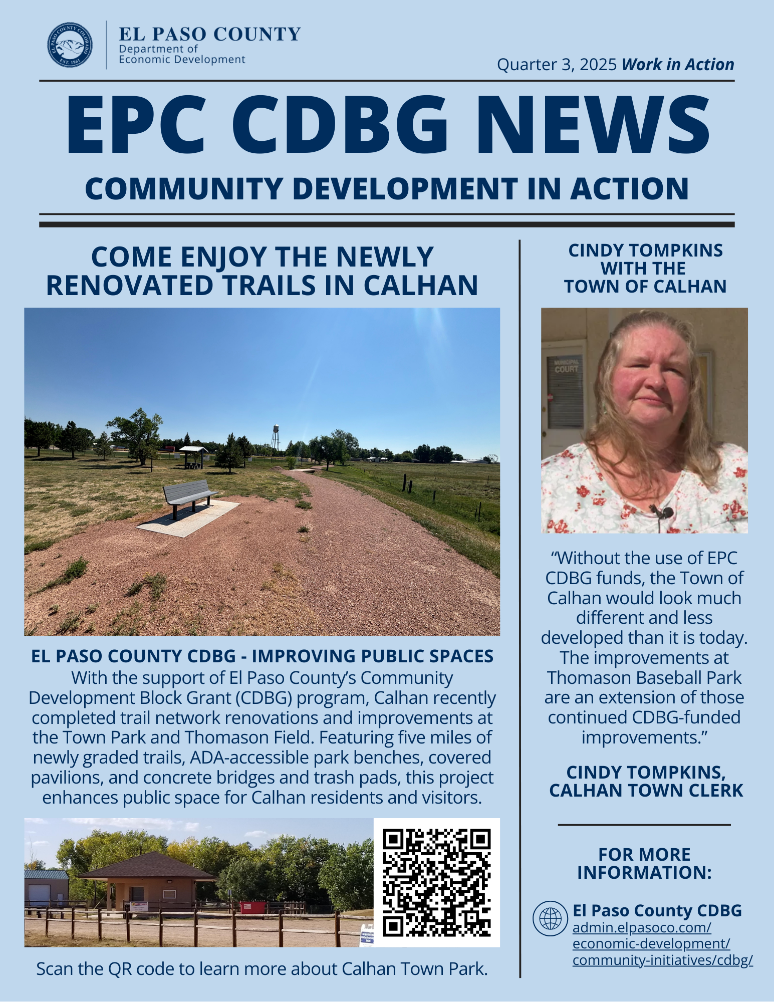 Community Development Work in Action Q3 2025