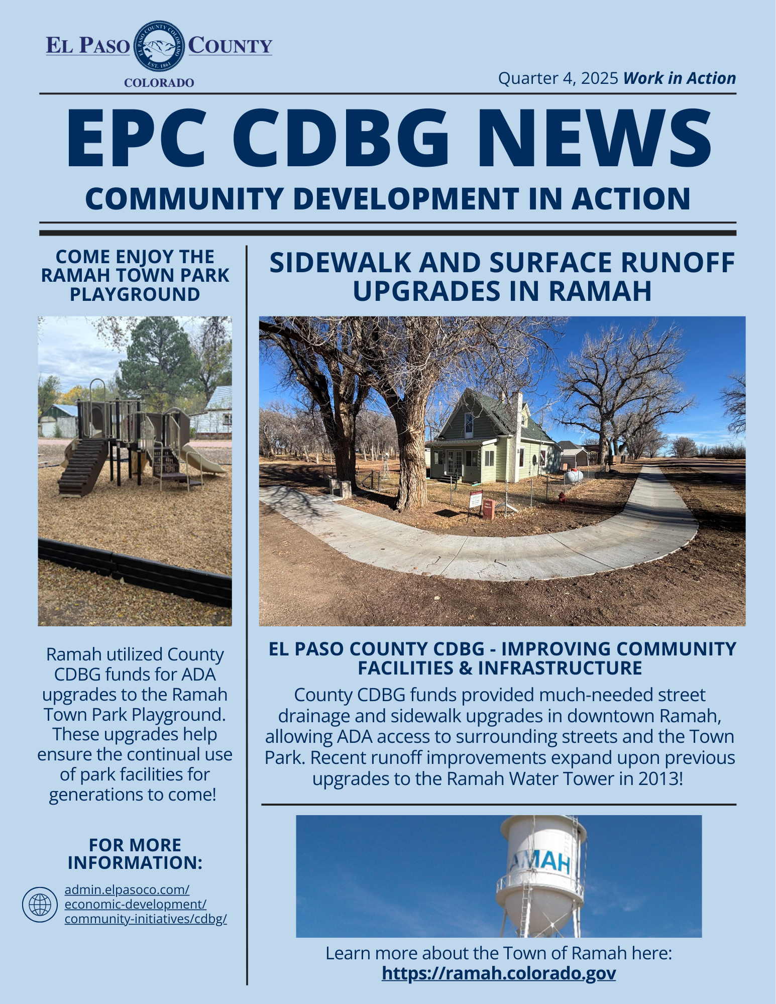 Community Work in Action Q4 2025