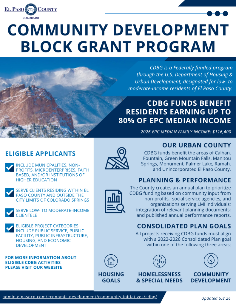 CDBG One-Pager 2026