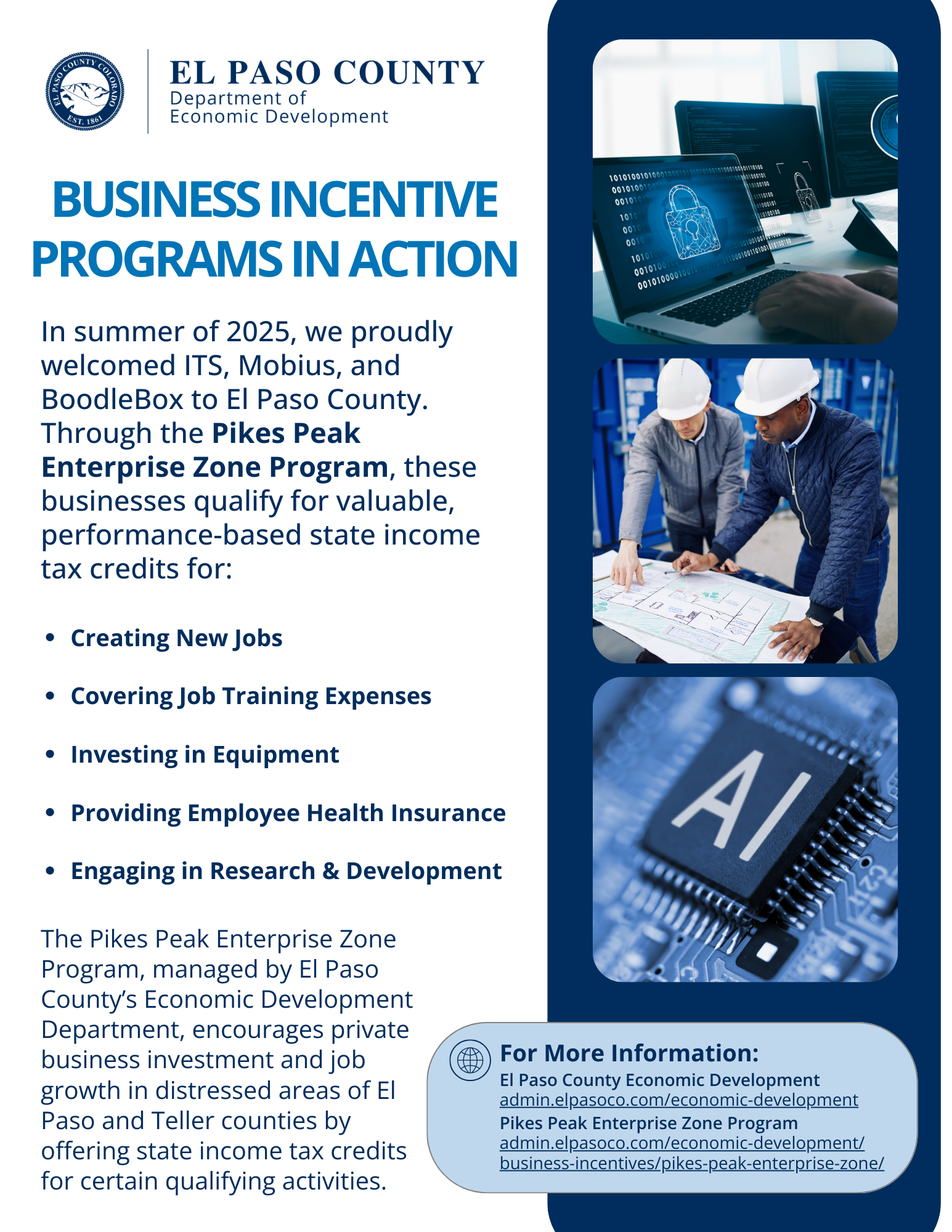 Business Incentives Work in Action Q3 2025