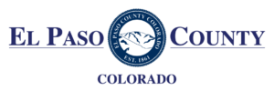El Paso County logo blue
