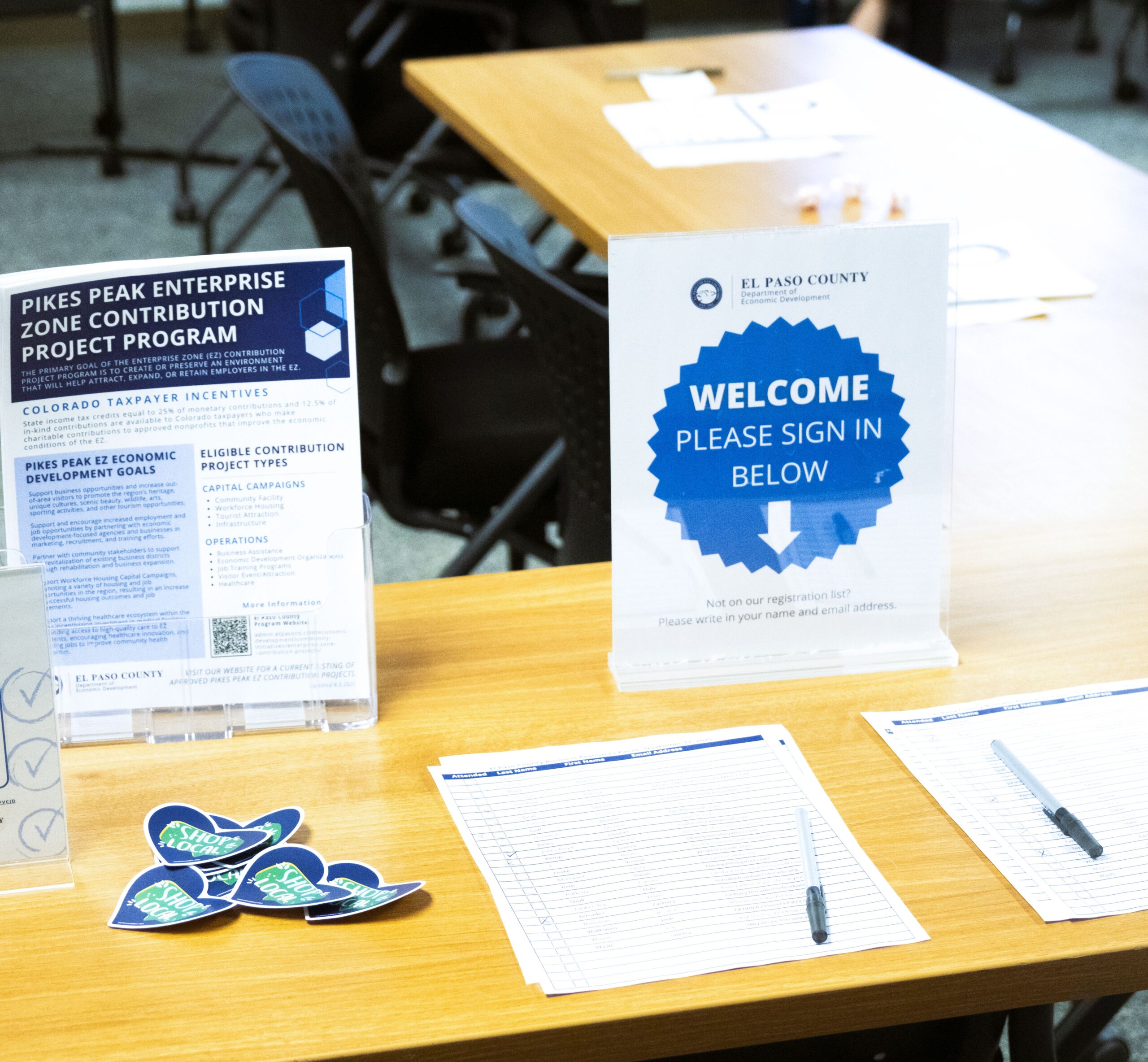 Event 11.12.25 Table El Paso County hosts the business resources panel at the Family Success Center.