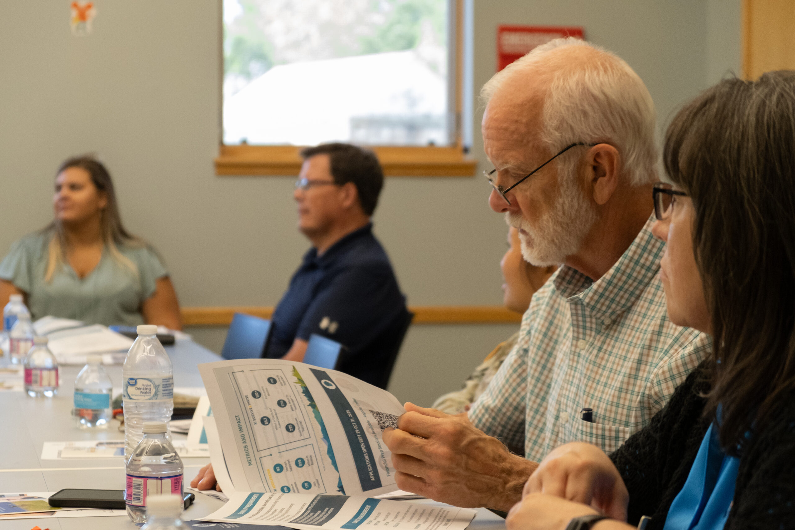 Attendees participate in the free Business Resources Event on July 2.