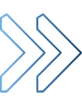 Right Arrows Two dark blue arrows pointing right