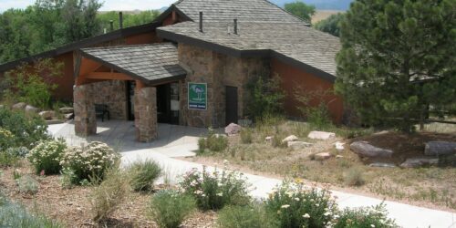 Fountain Creek Nature Center front doors