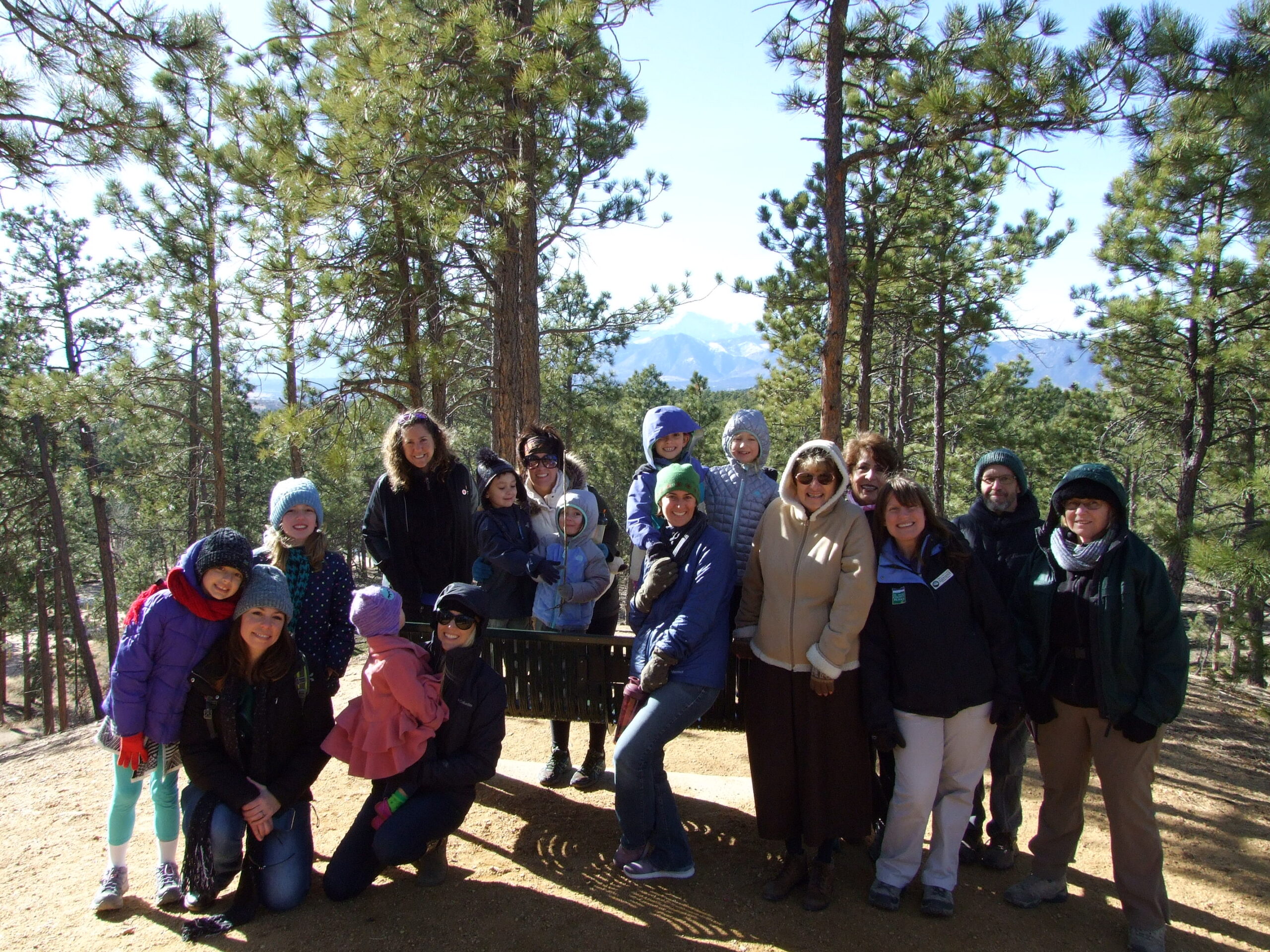 Fox Run Hike Group Photo