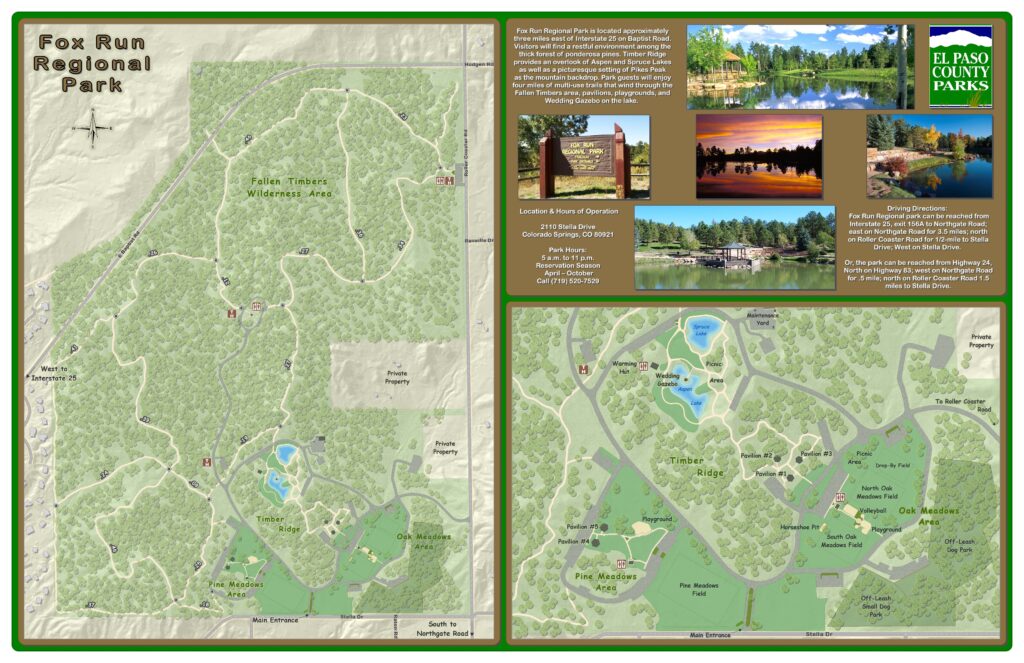 Fountain Creek Regional Park Map