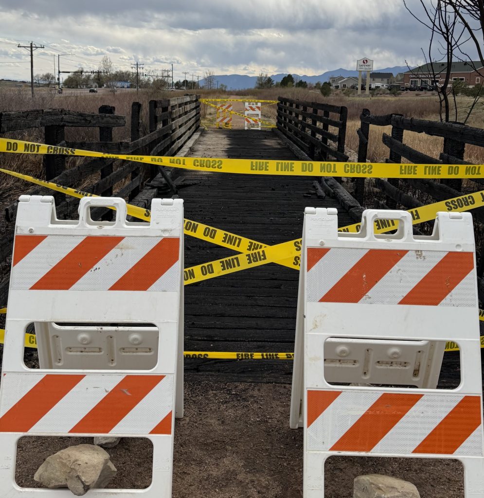 Rock Island Bridge damage picture