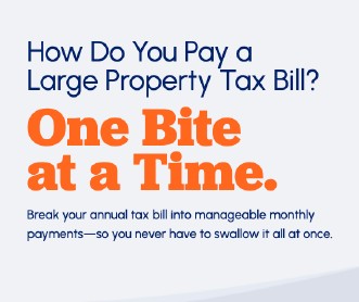 How do you pay a large property tax bill image