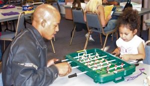 Center on Fathering Dad and Daughter Play