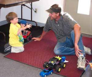 Center on Fathering Dad and Son Play